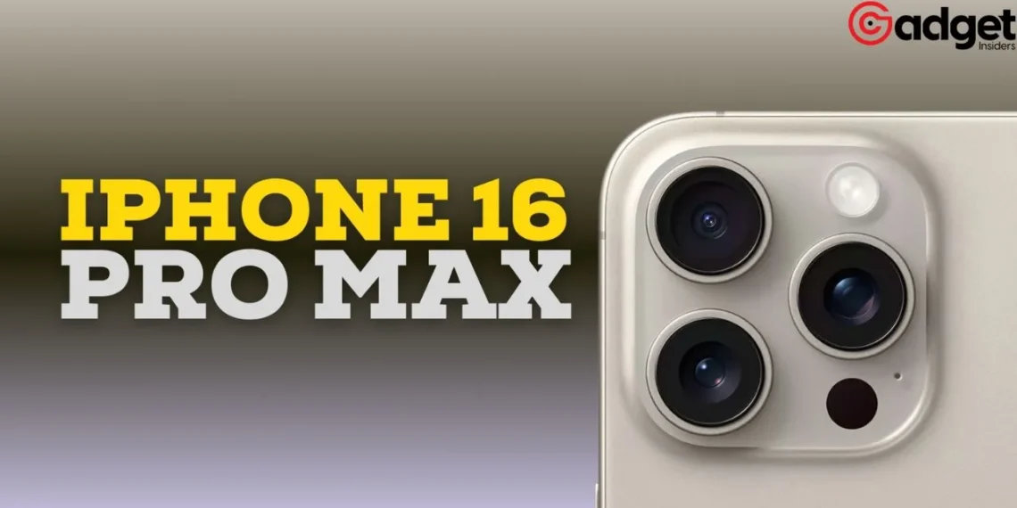 Breaking News Apple's Latest Marvel, the iPhone 16 Pro Max, Set to Revolutionize Smartphone Experience-----