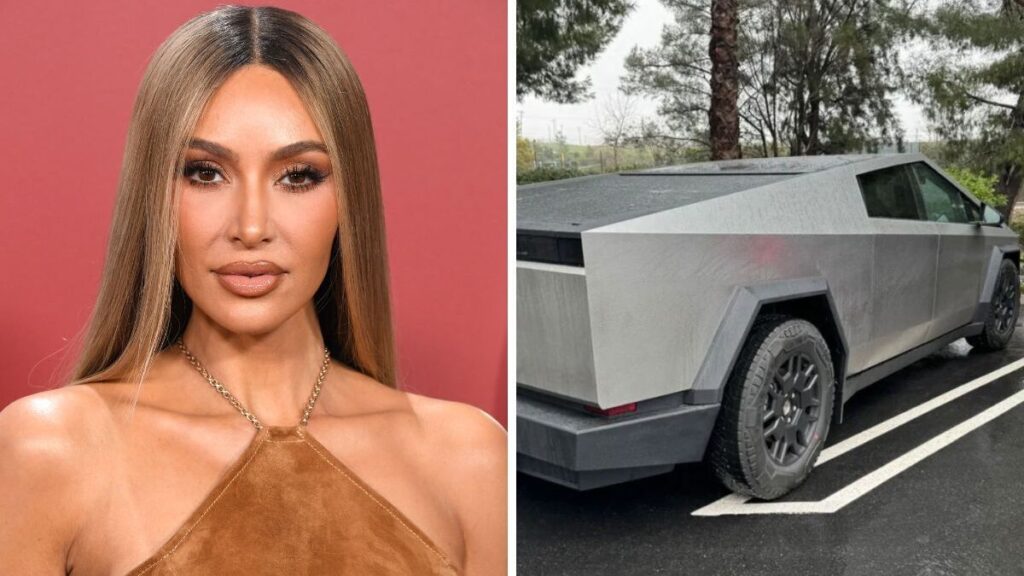 kim kardashian new car tesla