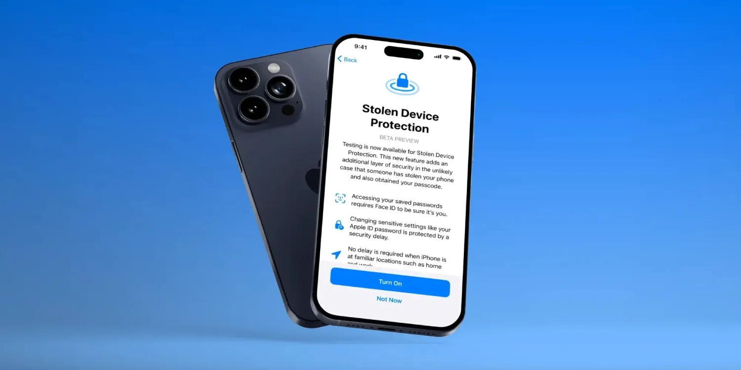 Apple iPhone Updated Its Stolen Device Protection Feature To Boost Security