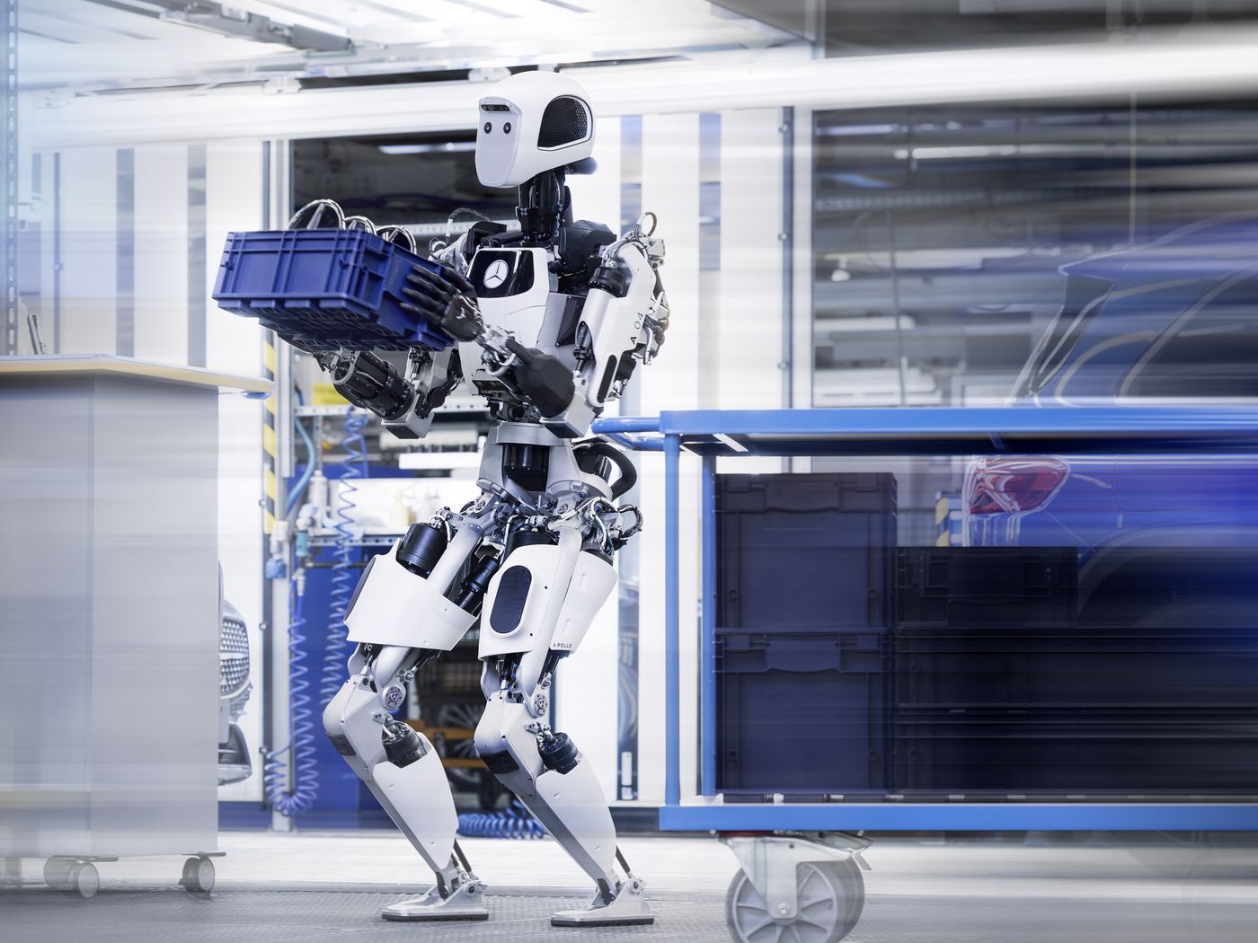 Mercedes Employs Humanoid Robots To Enhance Productivity in Its Factories