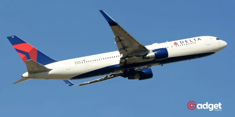 Breaking News Delta's Old Plane Risks Safety with Emergency Slide Falling Off Mid-Air