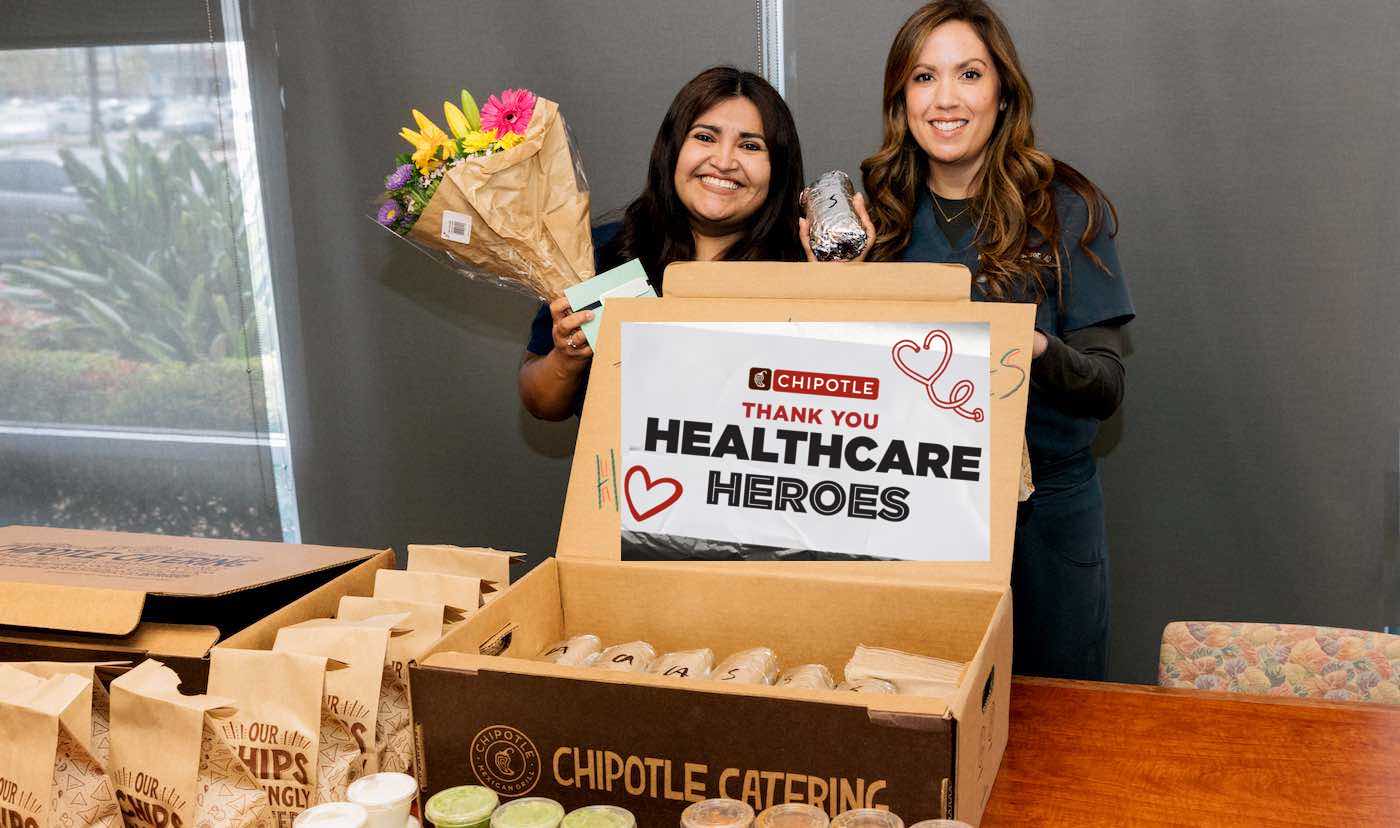 Chipotle Cheers Healthcare Workers: Free $1 Million Burrito Giveaway Starts This Week!