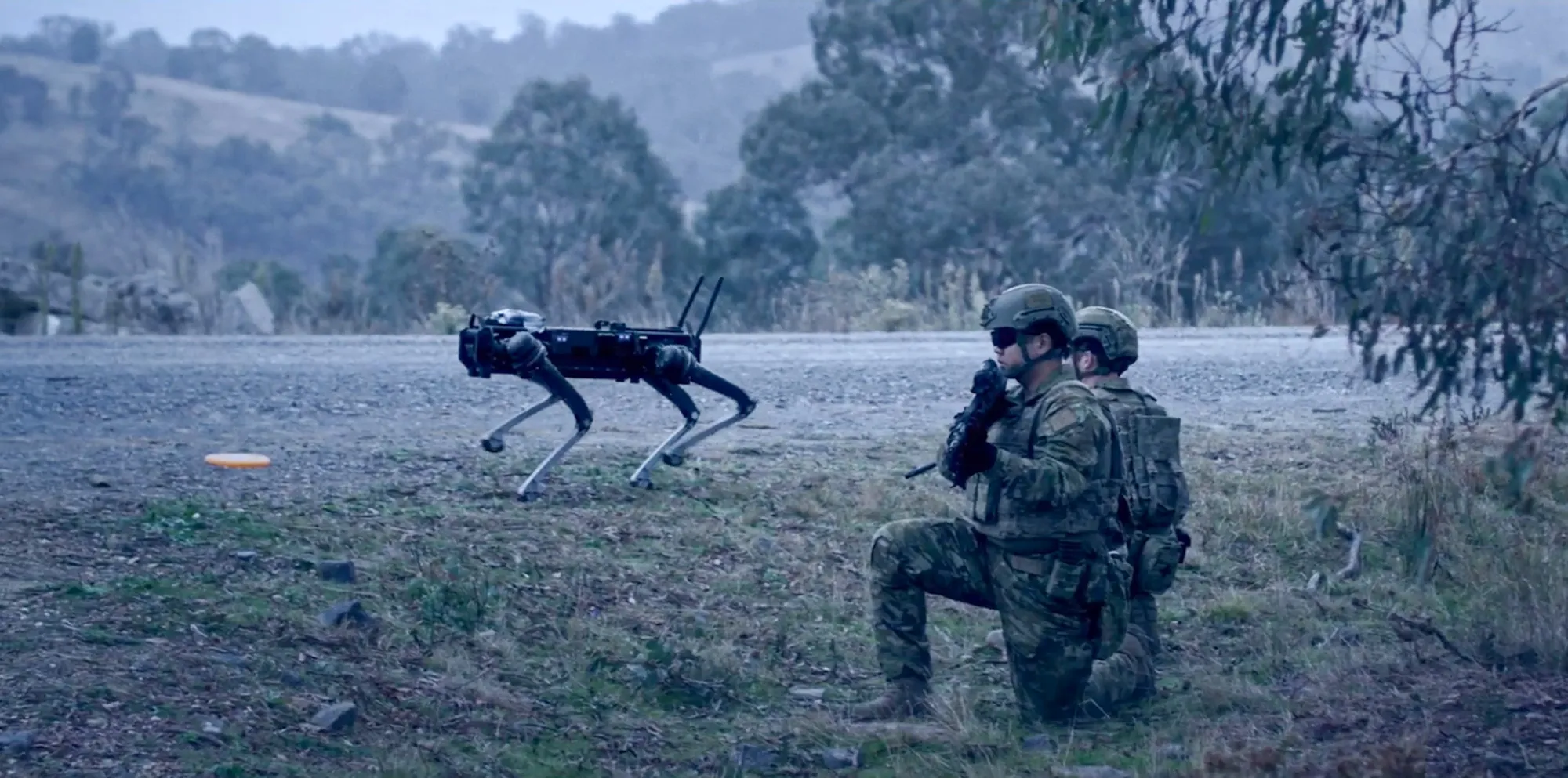 Future Warfare: How the U.S. Marines are Testing Robotic Dogs with AI Guns for Combat Missions