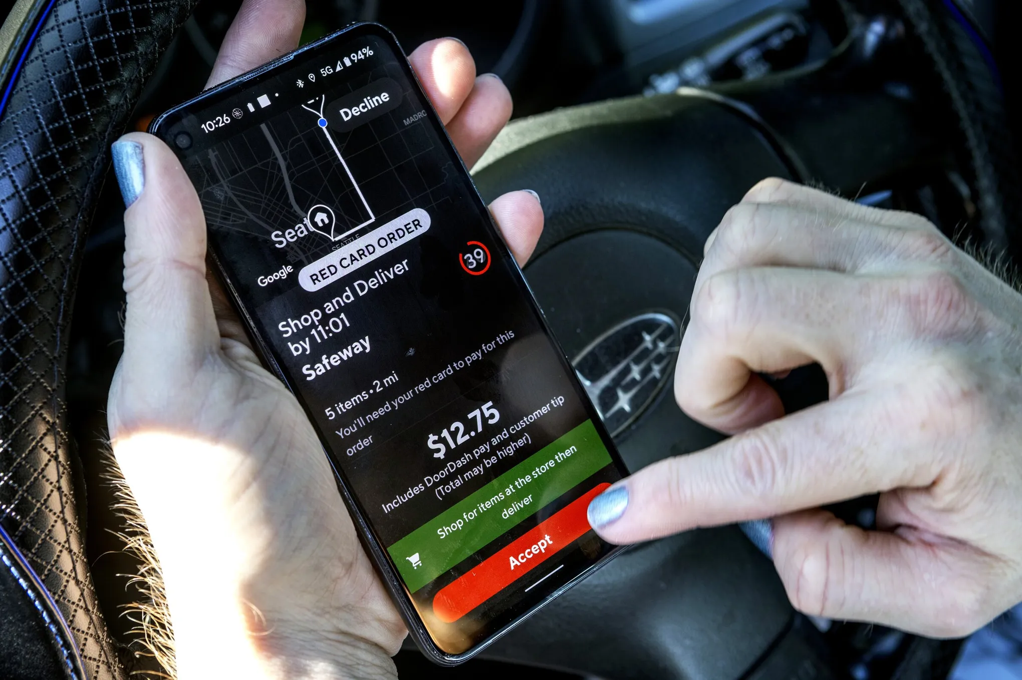 Seattle Resident Takes on Uber and DoorDash Over Hidden $5 Fees, Files FTC Complaint