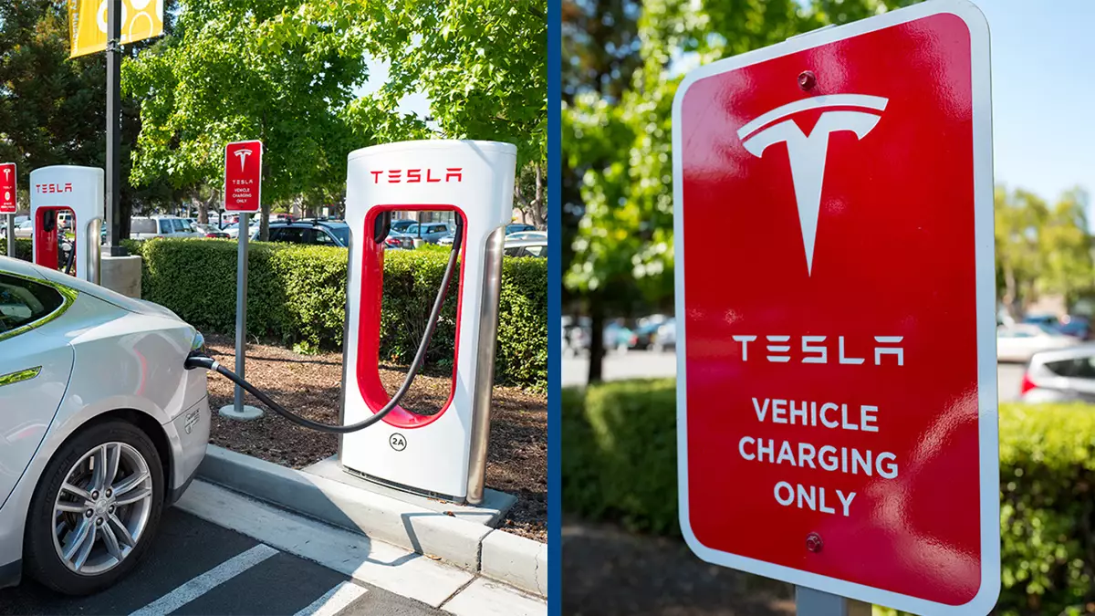 Tesla Users Are Dampening the Handles of Their Superchargers With Towels for Faster Charging