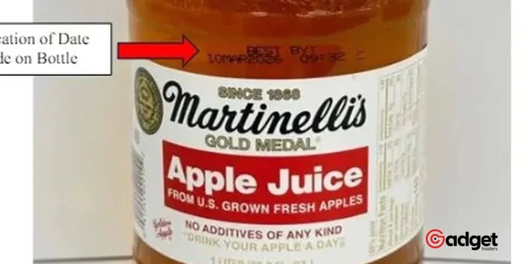 Urgent Juice Recall High Arsenic Levels Detected in Popular Martinelli's Apple Juice Sold at Major Grocery Stores