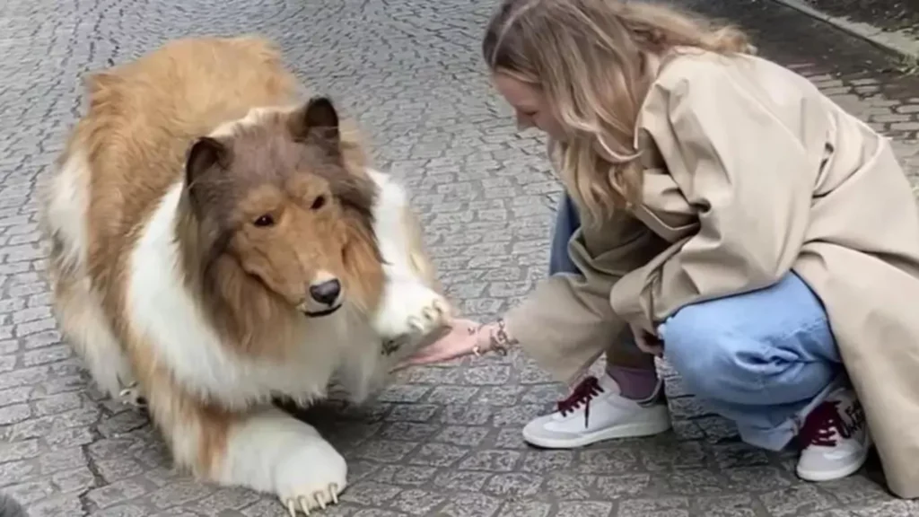 Man Transforms Into a Dog With a Collie Costume Worth $14,000 and Transforms His Human Life