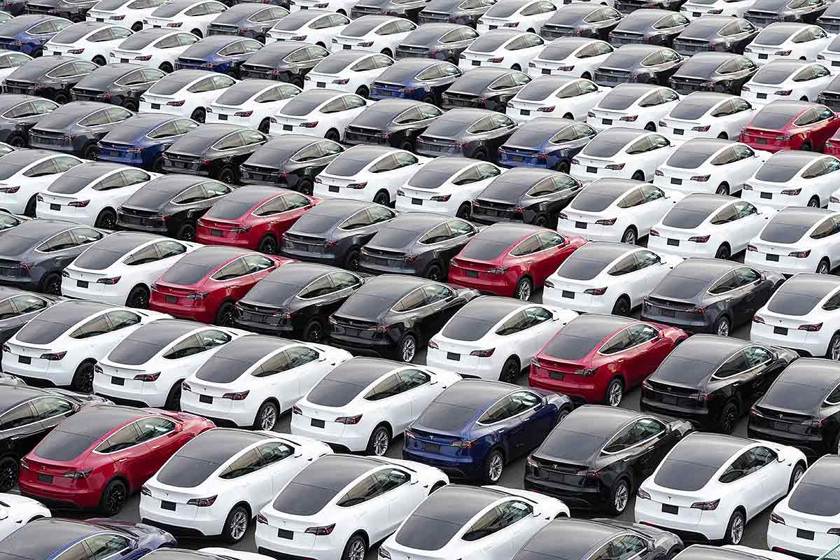 Satellite Images Reveal Thousands of Unsold Teslas Is the Electric Car Craze Slowing Down--