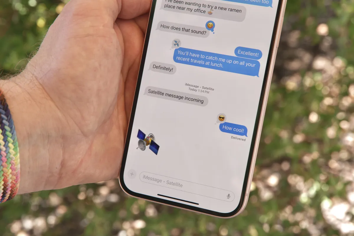 How Your iPhone Keeps You Connected Anywhere Discover iOS 18's New Satellite Texting Feature---