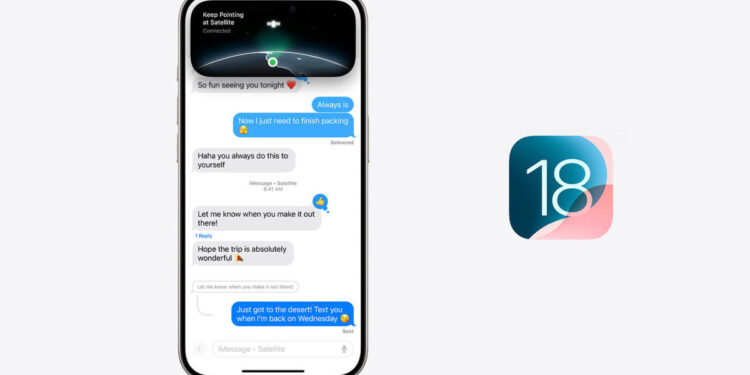 How Your iPhone Keeps You Connected Anywhere Discover iOS 18's New Satellite Texting Feature