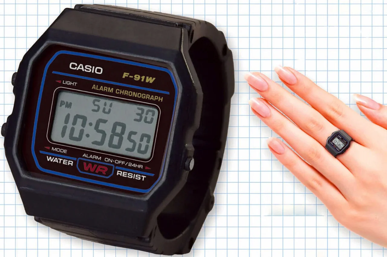 Casio Launches Cool New Smart Ring Celebrating 50 Years with Retro Tech Charm---