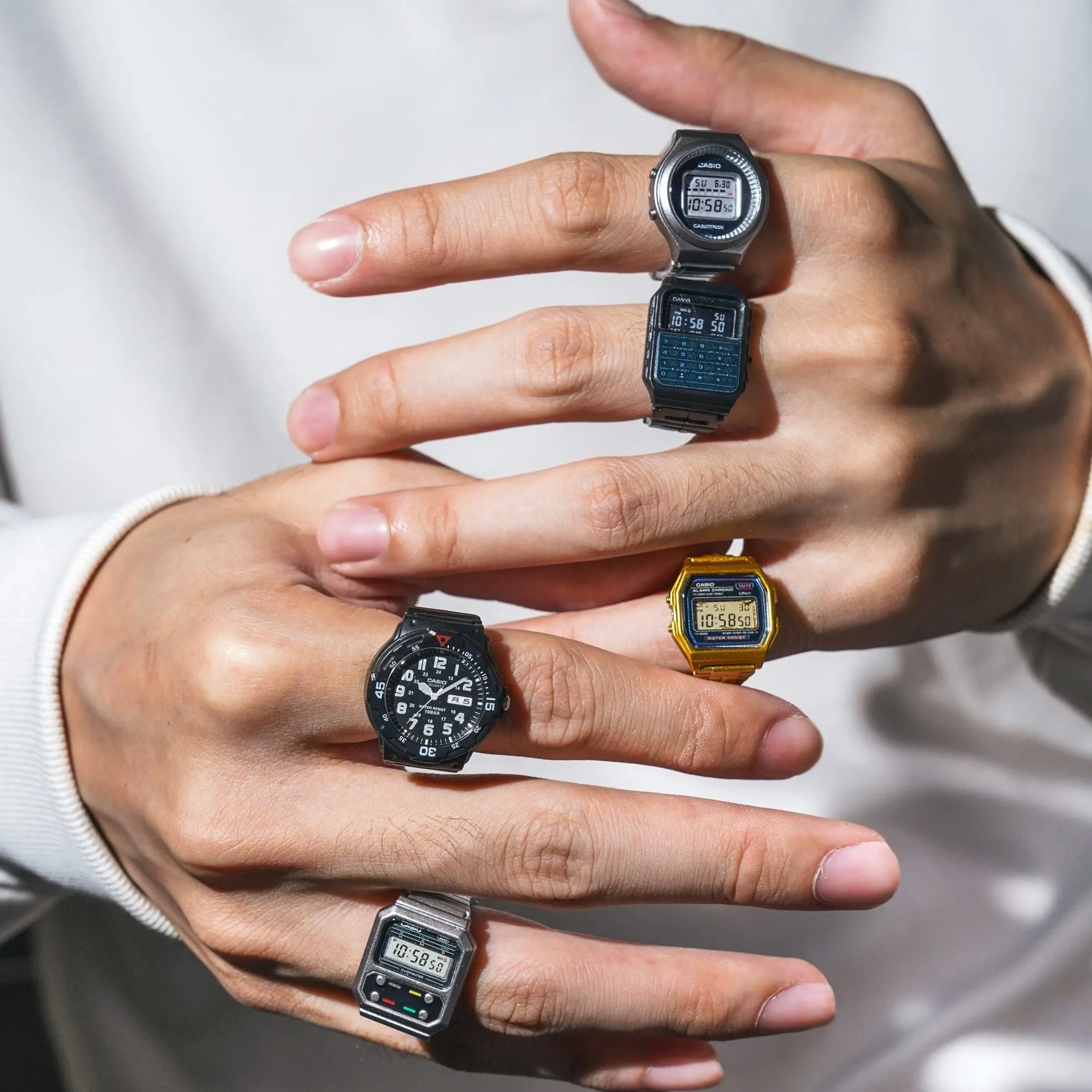 Casio Launches Cool New Smart Ring Celebrating 50 Years with Retro Tech Charm--