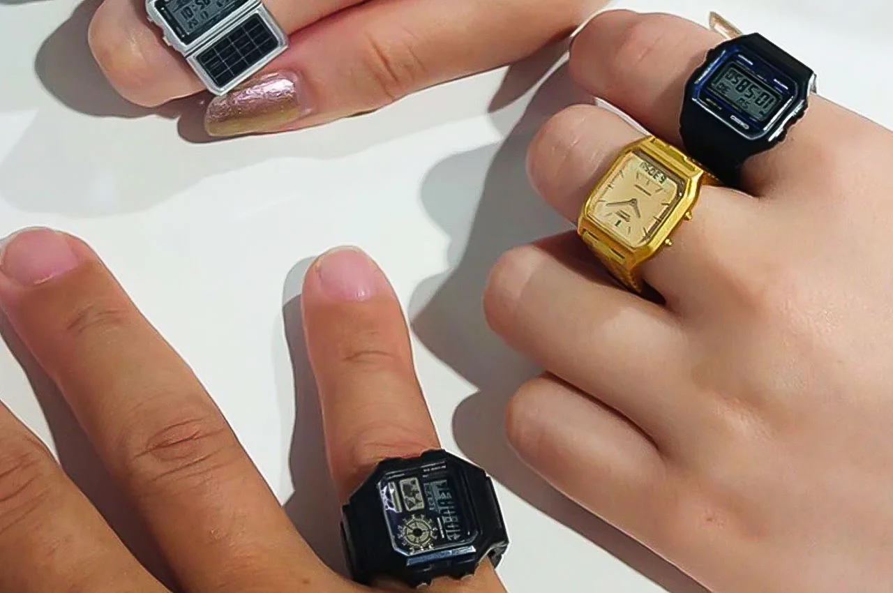 Casio Launches Cool New Smart Ring Celebrating 50 Years with Retro Tech Charm-