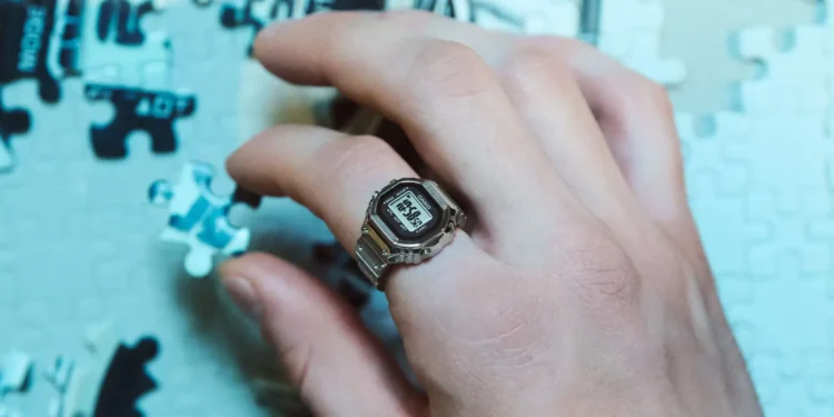 Casio Launches Cool New Smart Ring Celebrating 50 Years with Retro Tech Charm