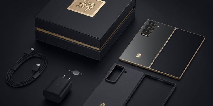 Samsung's New W25 and W25 Flip Check Out the Latest Golden Phones Launching Only in China