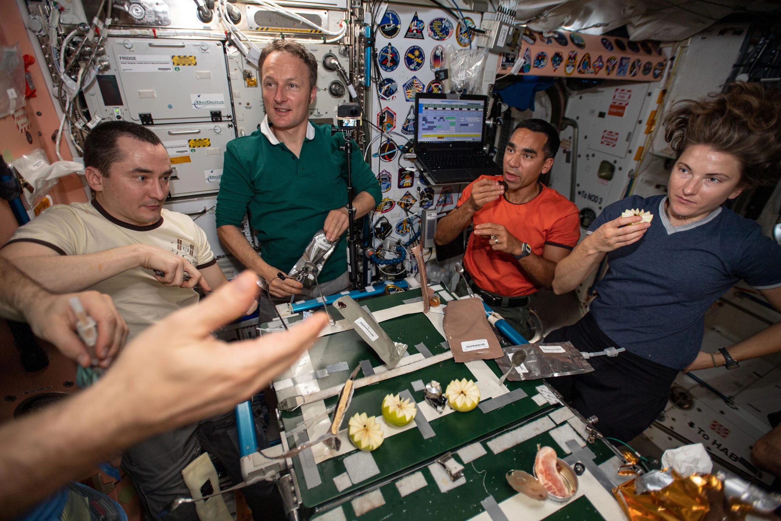 Thanksgiving in Orbit How Astronauts Celebrate the Holiday Aboard the Space Station-