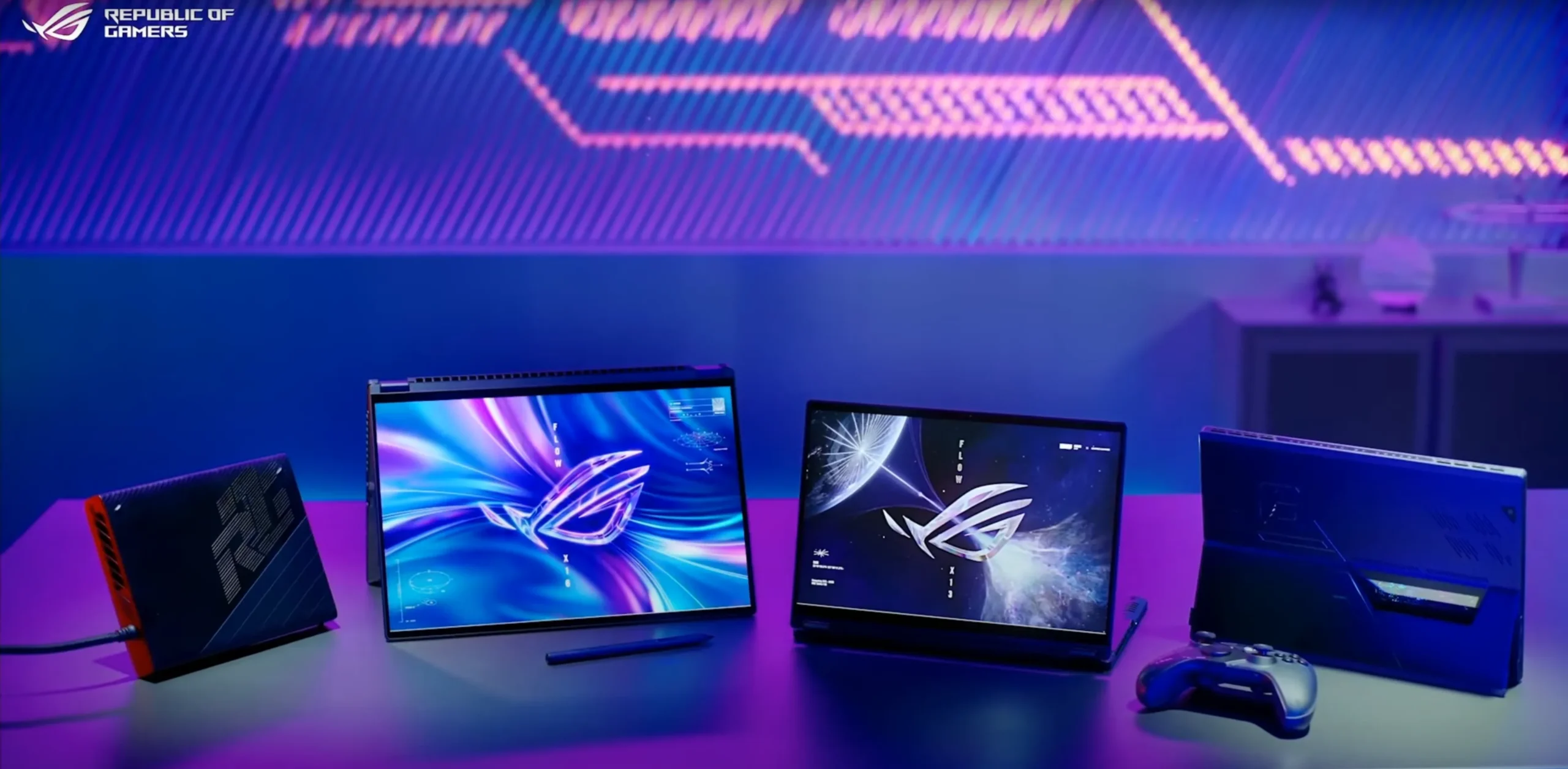 Asus Unveils Next-Gen Gaming Laptops with Eye-Catching RGB Lights at CES 2025--