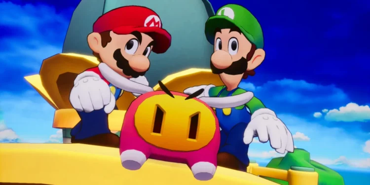 Did You Spot It? 'Mario & Luigi: Brothership' Game Opens Just Like the Super Mario Movie