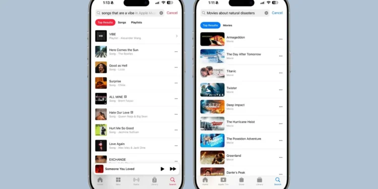 Discover the Latest in Tech iOS 18.2 Update Brings Easy Voice Searches to Apple Music and TV-