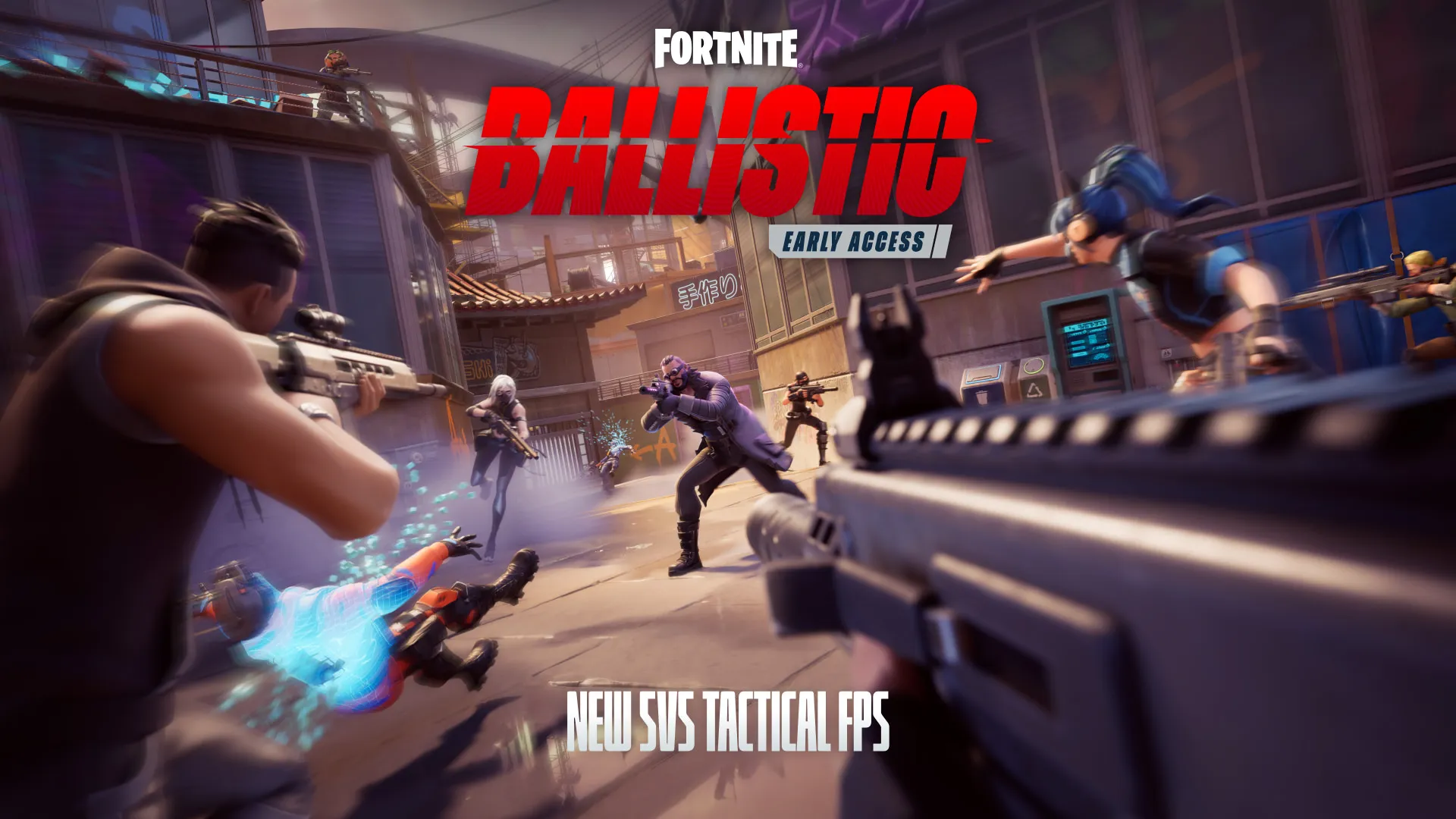 Fortnite Launches Ballistic Mode Dive Into the New 5v5 Shooter Experience This December