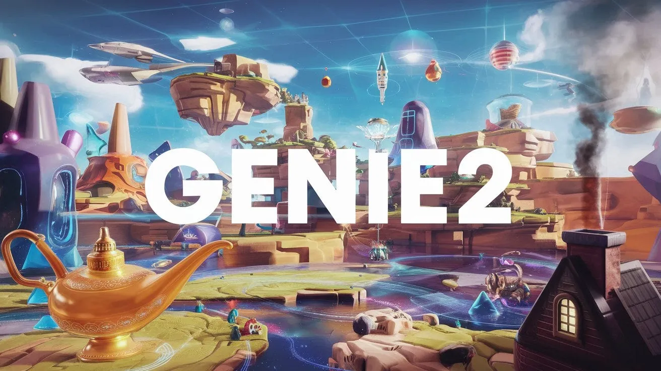 Meet DeepMind's Newest AI, Genie 2 Creating Unlimited Playable Worlds from Your Drawings-