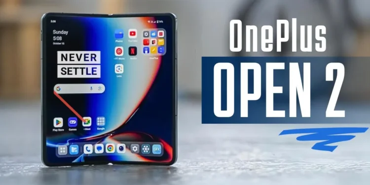 Meet the New OnePlus Open 2: Bigger Screen, Better Cameras, and Super-Fast Charging — Here’s What’s New!