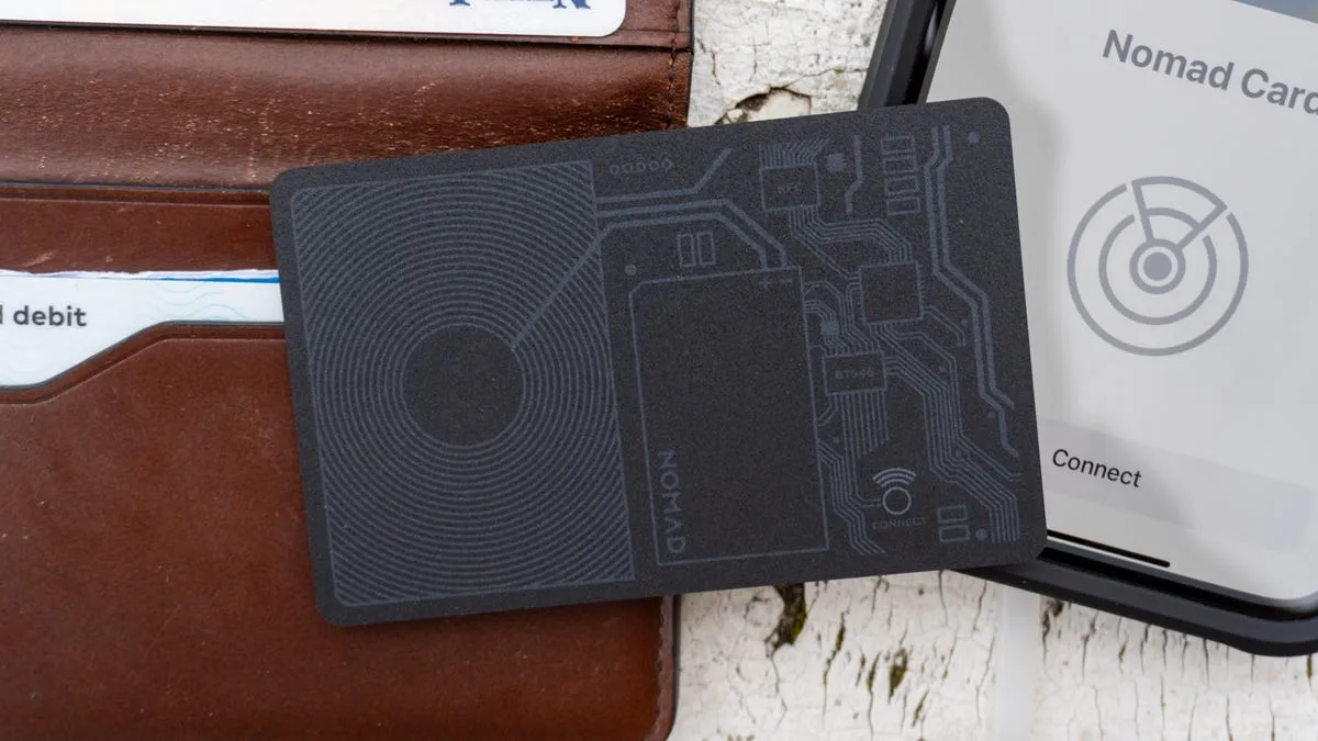 Never Lose Your Wallet Again: Discover the New Nomad Card That's Changing the Game for Everyday Carry