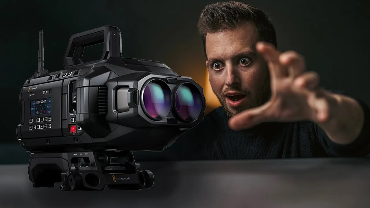 New Blackmagic 3D Camera Launches A Game Changer for Movie Makers at $30,000-