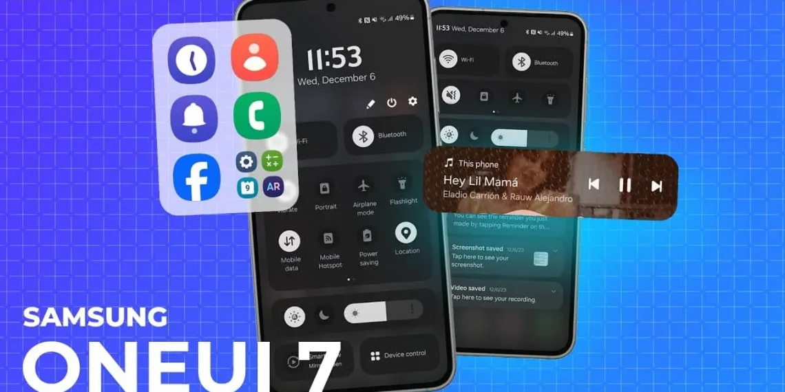 Samsung Unveils New 'Now Bar' in One UI 7 A Closer Look at Your Galaxy’s Smartest Update Yet