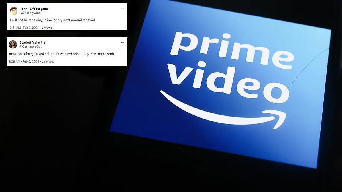 Amazon Prime’s New Ad Update Sparks Outrage: Users Call It ‘Unbearable’ and Weigh Cost of Going Ad-Free