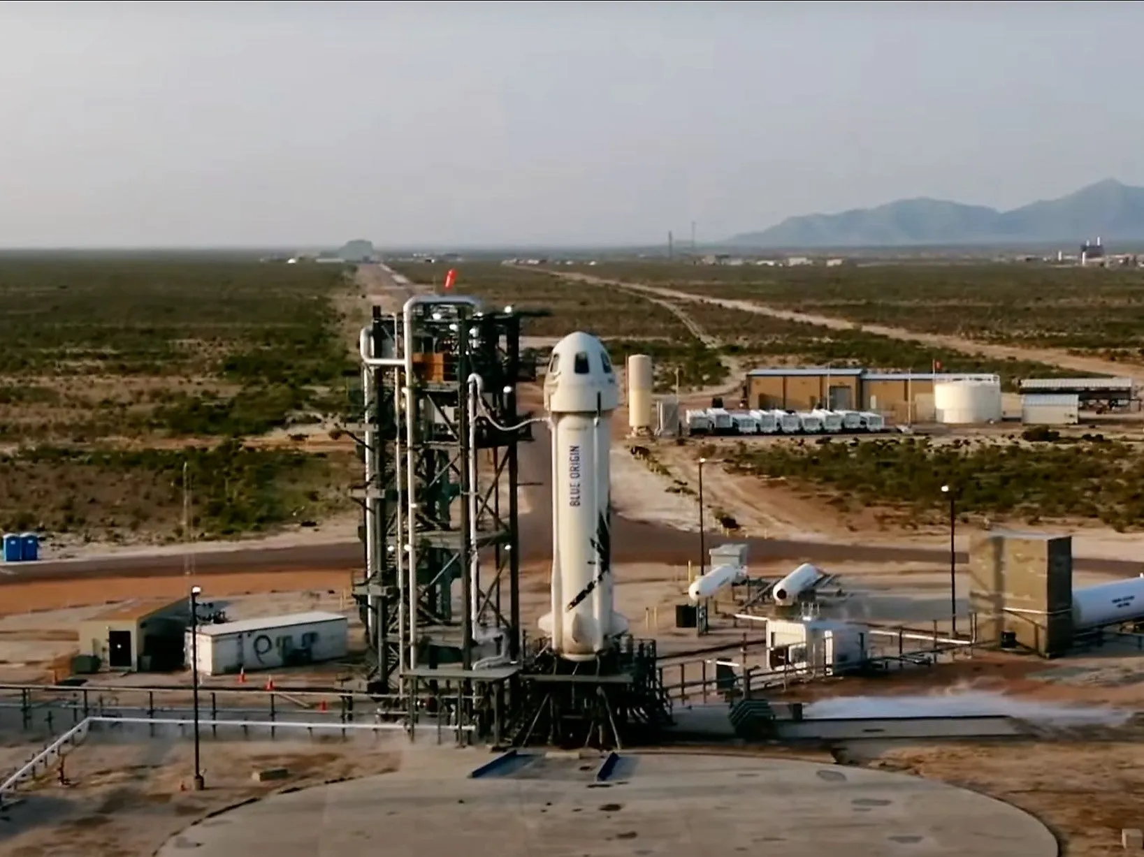 Blue Origin's New Shepard Launch Delayed Weather and Tech Glitch Halt Moon Gravity Mission----