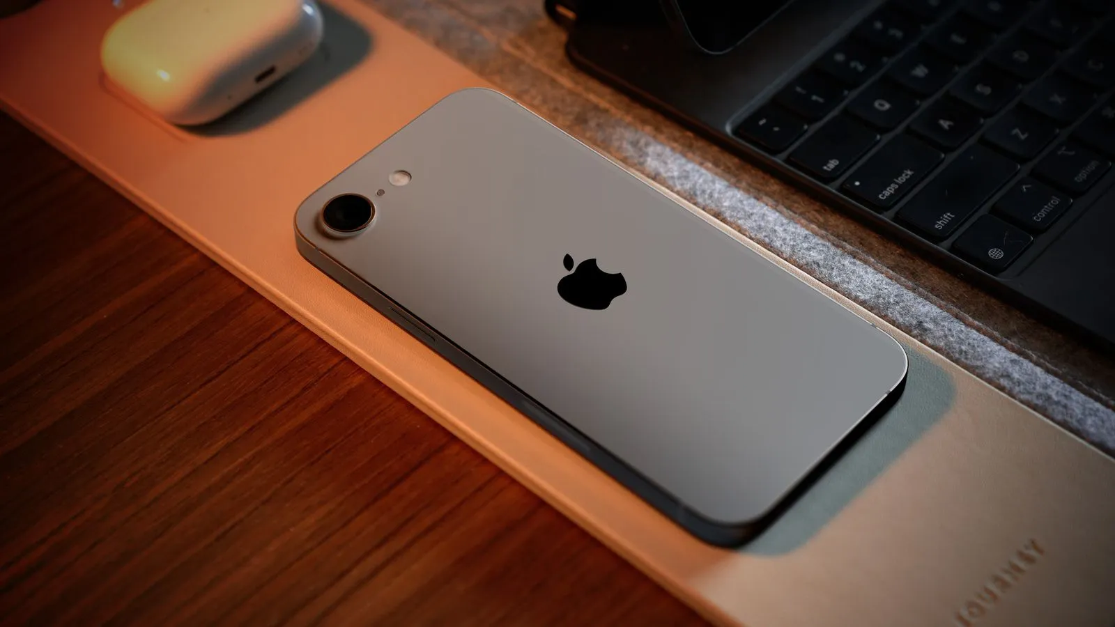 First Look at iPhone 16e Apple's Latest Model Promises Top-Tier Camera and Retro Design at a Wallet-Friendly Price----