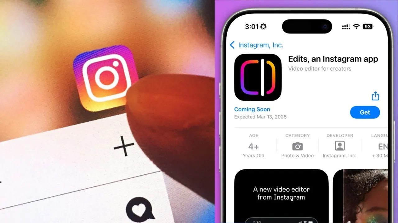 Instagram Steps Up New 'Edits' App Promises Next-Level Video Making for Your Phone----