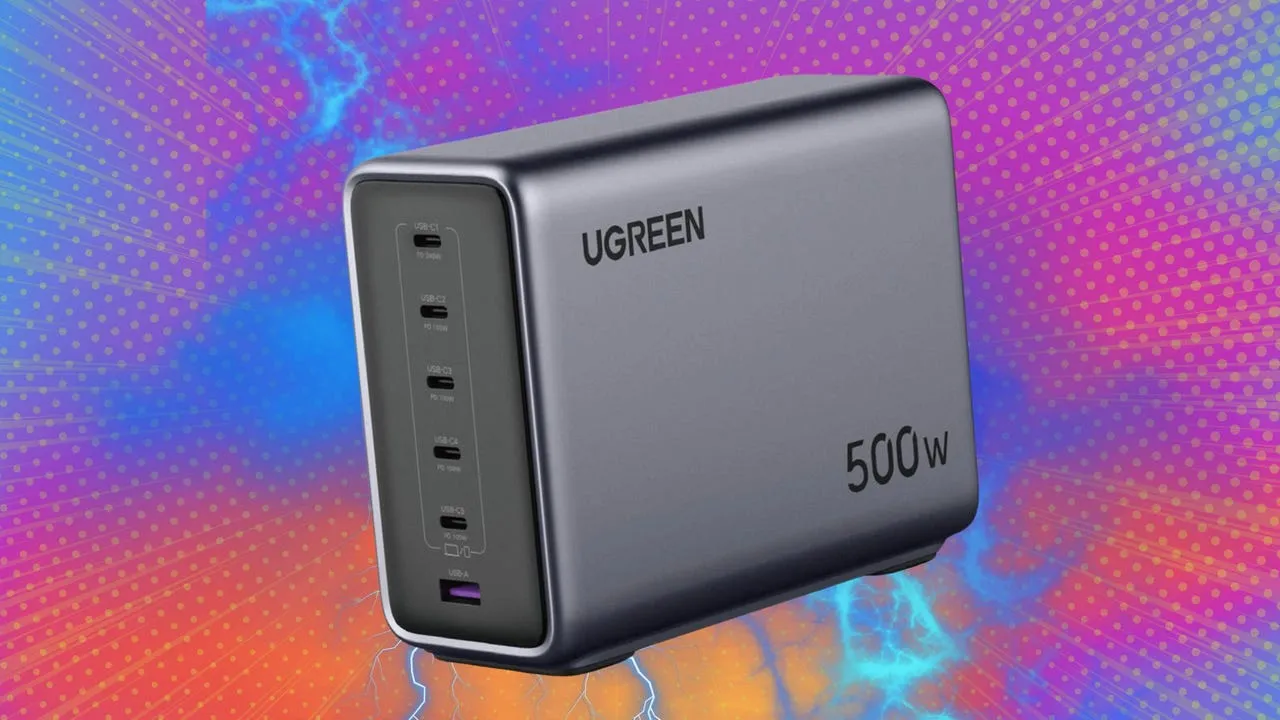 Meet the Ultimate Desk Companion: Ugreen's Powerful New Charger Powers Up to Five Laptops at Once!