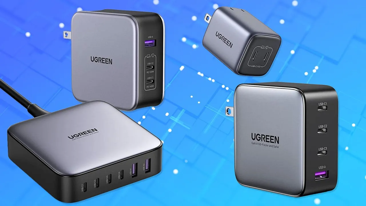 Meet the Ultimate Desk Companion: Ugreen's Powerful New Charger Powers Up to Five Laptops at Once!