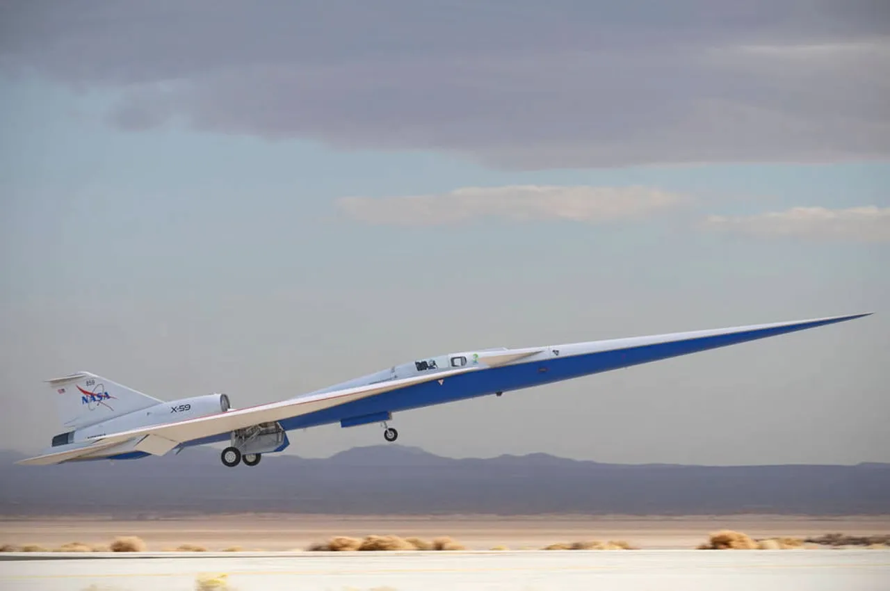 NASA's New X-59 Jet Promises Quieter Skies: Could This Be the Future of Faster Flights Across the U.S.?