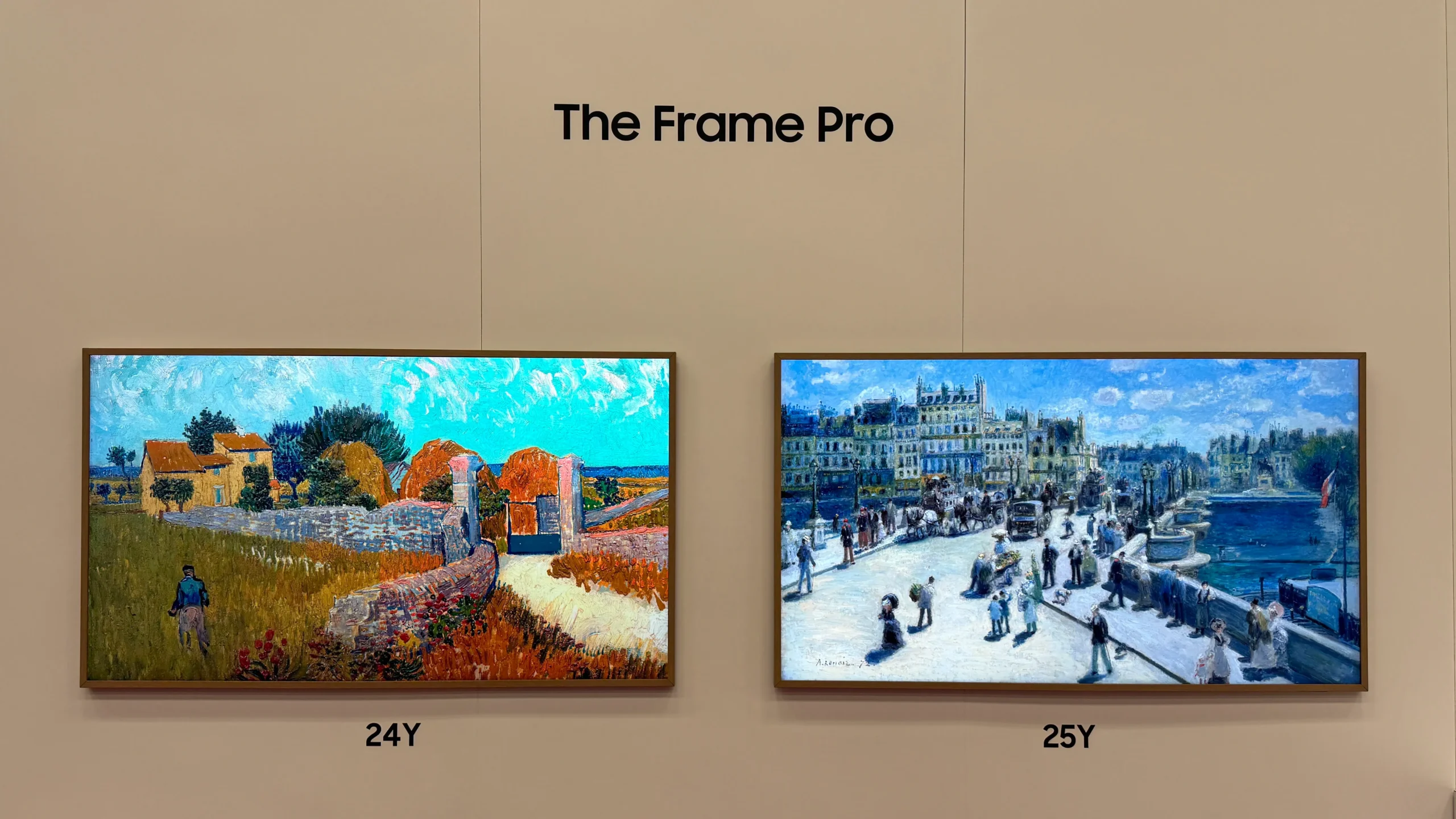 Samsung Unveils The Frame Pro at CES 2025 The Ultimate TV Upgrade That Doubles as Art!--