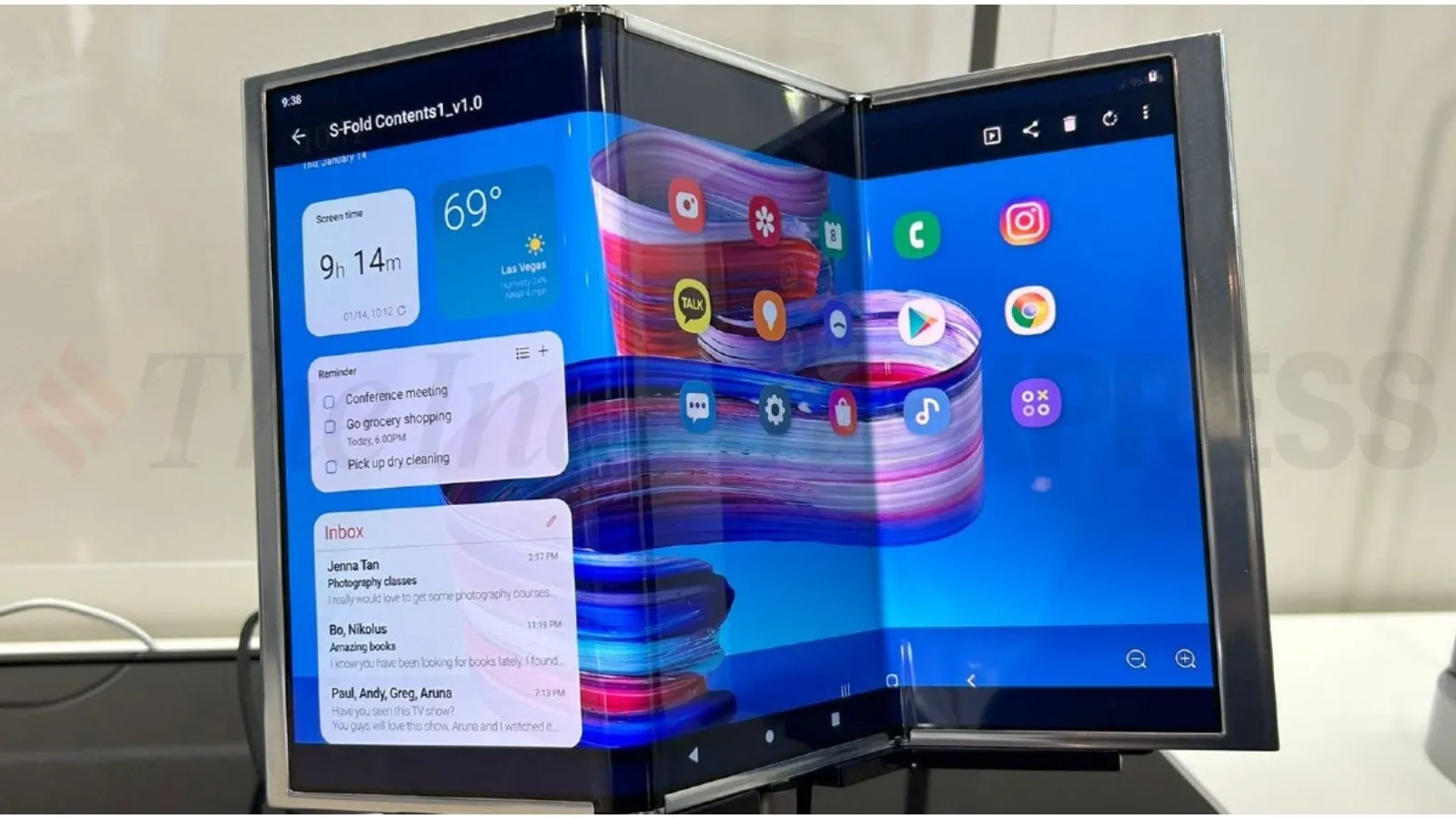 Samsung's New Release in 2025 A Look at the Game-Changing Tri-Fold Smartphone Coming This Summer------