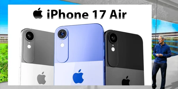 Exciting Peek iPhone 17 Air Set to Impress with Bigger Screen and Sleeker Design in September Release--