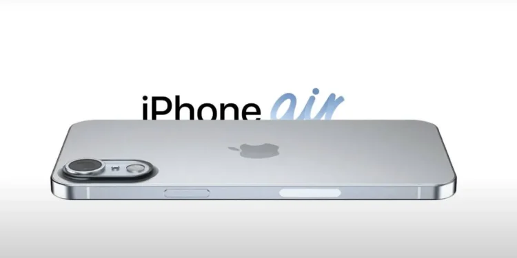 Meet the New iPhone 17 Air: Could This Ultra-Thin Design Topple Samsung's Latest Model?