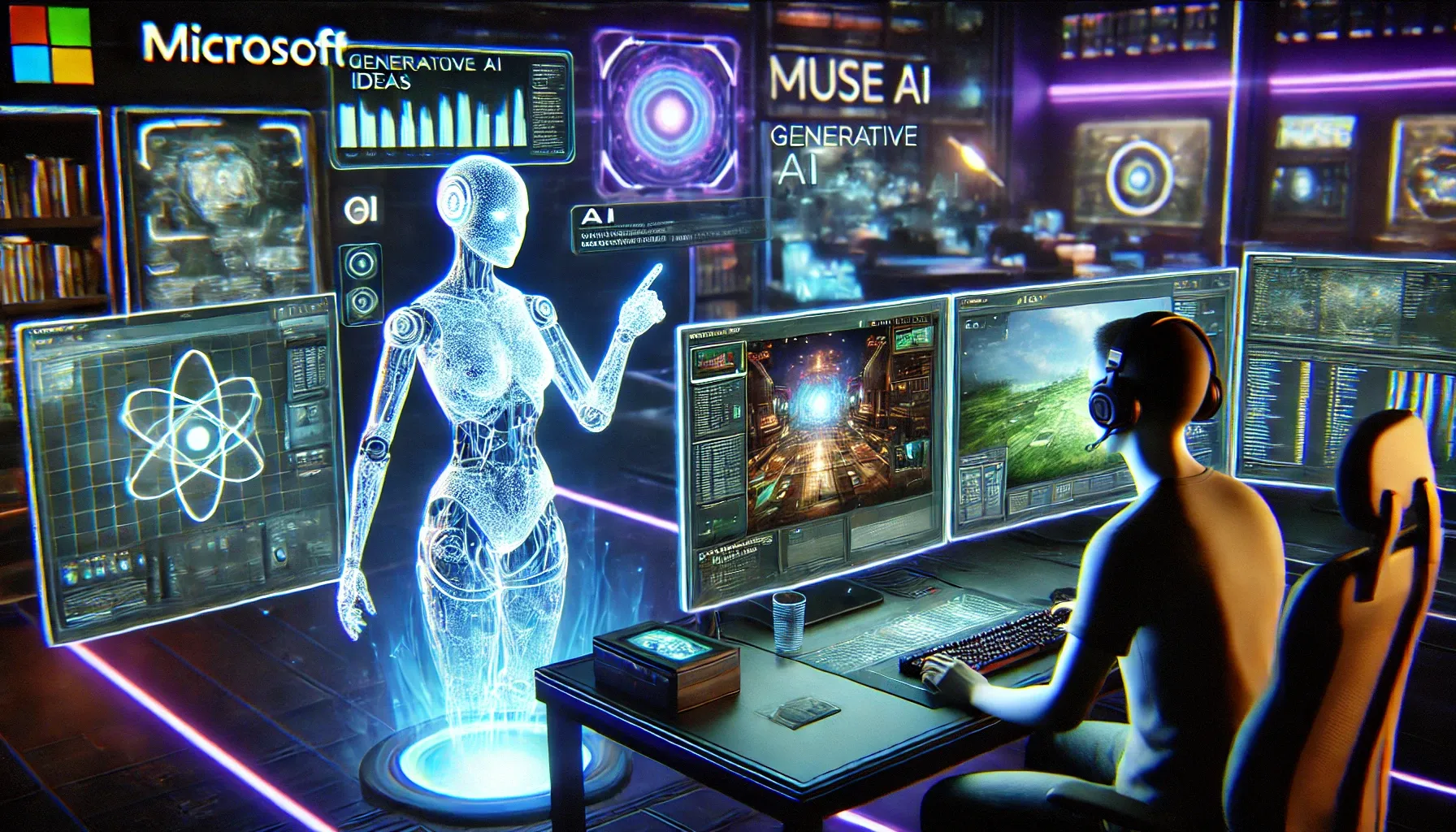 Microsoft Unveils Muse: The Game-Changing AI Set to Transform How Video Games Are Made