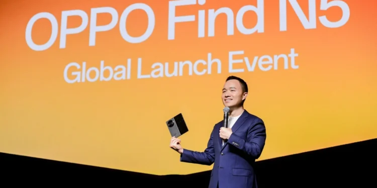 Oppo’s Latest Foldable Phone Skips Europe Find N5 Replaced by Reno13 Series Launch in 2025-----