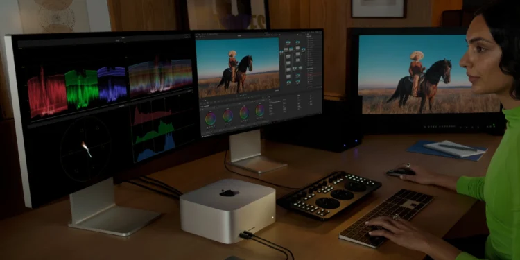 Apple's Latest Release The Dual-Chip Mac Studio Redefines Power and Performance for Tech Fans----