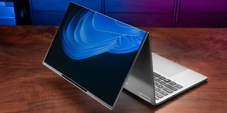 Meet Lenovo's Newest Innovation at MWC 2025 A Super Thin Laptop That Charges in the Sun!